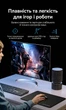 Игровой коврик для мыши Vention 450x400 мм 4 мм прошитые края Черный (KDZB0) - изображение 3