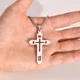 Кулон «Хрест» на ланцюжку Hollowcross, сріблястий - зображення 2