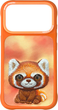 Панель Nimmy Big Eyed Pet 2.0 Raccoon для Apple iPhone 17 Pro Orange (6971080316494) - зображення 1