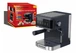 Кофеварка Эспрессо с стимером 1,8 л 1500Вт 15 бар Top Kitchen Tk00216 с поддоном, подставкой для подогрева и пенообразователем - изображение 1
