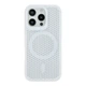 Чохол для iPhone 16 Pro Max AeroCool з MagSafe White - изображение 1