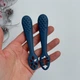Прибори pre-spoon для годування, набір 2 шт дитячі силіконові, колір Темний Синій - изображение 1