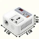 Автомобільний інвертор Carinverter JX03 12-220V з дисплеєм, USB та Type-C від прикурювача Білий (VS7007385) - зображення 5