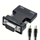 Конвертер HDMI в VGA с аудио 3.5 мм HDMI мама VGA папа 1080P - изображение 2