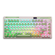 Механическая клавиатура Kzzi k75 Dazzling Pudding, игровая с комбинированным подключением, подсветкой, LEMON GREEN - изображение 2