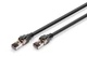Патч-корд DIGITUS CAT 8.1 S-FTP, 0.5м, AWG 24/7, LSZH, черный - изображение 1