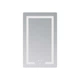Зеркало Lidz Kubis (KU2) 500х800 с LED-подсветкой Touch, с антизапотеванием, с диммером, рег. яркости LD78LF936508048448 - изображение 5