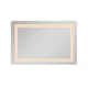 Дзеркало Qtap Cardinal CA2 800×600 мм з LED-підсвіткою, антизапотіванням, димером та регулюванням світла 3000–6500K, заокруглені кути - зображення 5