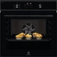 Духовой шкаф Electrolux EOD6F77H электрический, 72л, A+, пар, дисплей, конвекция, телескопические направляющие, черный - изображение 1