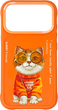 Панель Nimmy Glasses Cool Cat для iPhone 17 Pro Orange (6971080316746) - зображення 1
