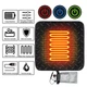 Коврик подстилка с подогревом от USB для кресла, ног или грелка для животных электроковрик обогревающий от PowerBank 45×45см 10W - изображение 3