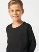 Свитшот OVER молодежный Design Cut SmileTime, черный рост 158 (SX26-52-1-3) - изображение 4