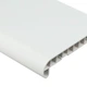 Пластиковый подоконник Plastolit Soft Белый матовый Ширина 700-601мм - изображение 2