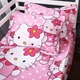 Простынь MirSon Бязь 17-0864 Hello Kitty Pink 150 х 220 см (2200011862828) - изображение 1