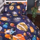 Простирадло MirSon Бязь 17-0884 Astro World 150 х 220 см (2200012199527) - зображення 3