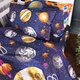 Простирадло MirSon Бязь 17-0884 Astro World 150 х 220 см (2200012199527) - зображення 2