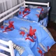 Простынь MirSon Бязь 17-0891 Spider-Man City Wall 150 х 220 см (2200012389805) - изображение 4
