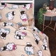 Простынь MirSon Бязь 17-0866 Hello Kitty Style 150 х 220 см (2200012065198) - изображение 4