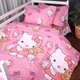 Простынь MirSon Бязь 17-0903 Kitty Sweet Hearts 150 х 220 см (2200012398814) - изображение 3