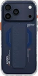 Etui SkinArma Haxa Magnetic Charging + Grip Stand do Apple iPhone 17 Pro Max Blue (8886461249446) - obraz 1
