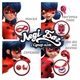 Набір аксесуарів Miraculous "Леді Баг S2 маска, сережки, фігурка 50601 - зображення 7