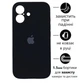Чохол Silicone Premium case з захистом камери для iPhone 16 Full Camera Protective black 2258 - изображение 1