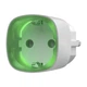 Беспроводная умная розетка со счетчиком энергопотребления Ajax Socket (type F) Jeweller (White) - изображение 1