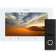 Комплект видеодомофона 7” Slinex ML-17HD (Black) + SM-07MHD (White) - изображение 1