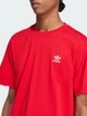Футболка хлопковая длинная мужская Adidas Originals Trefoil Essentials JC9990 L Красная (4067902564241) - изображение 4