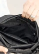 Велика чоловіча сумка бананка Sambag DynamicDart чорна тканева 38 × 21 × 7 см (80411701m) - зображення 8
