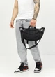Велика чоловіча сумка бананка Sambag DynamicDart чорна 38 × 21 × 7 см (80411101m) - зображення 5