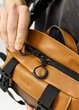 Велика чоловіча сумка бананка Sambag DynamicDart руда 38 × 21 × 7 см (80411121m) - зображення 8