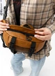 Велика жіноча поясна сумка бананка Sambag DynamicDart руда 38 × 21 × 7 см (80411121) - зображення 3