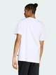 Футболка хлопковая длинная мужская Adidas Summer Slide Trim Graphic JZ4995 2XL Белая (4068814003309) - изображение 2