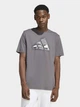 Футболка хлопковая длинная мужская Adidas Camo Modern JZ7494 M Серая с принтом (4068814068032) - изображение 1