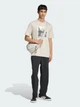 Футболка хлопковая длинная мужская Adidas Outdoor Kayaking Graphic KB2541 M Бежевая с принтом (4068814115583) - изображение 3