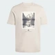 Футболка хлопковая длинная мужская Adidas Outdoor Kayaking Graphic KB2541 M Бежевая с принтом (4068814115583) - изображение 6