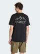 Футболка хлопковая длинная мужская Adidas Terrex Mountain Graphic KB9599 M Черная с принтом (4068821689831) - изображение 2
