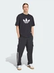 Футболка хлопковая длинная мужская Adidas Originals Adicolor Trefoil KD4091 3XL Черная с принтом (4068805048838) - изображение 3