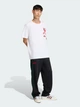 Футболка хлопковая длинная мужская Adidas Originals GFX KE0102 XL Белая с принтом (4068821809765) - изображение 3