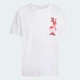 Футболка хлопковая длинная мужская Adidas Originals GFX KE0102 XL Белая с принтом (4068821809765) - изображение 6