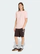 Футболка хлопковая длинная мужская Adidas Originals Trefoil Series KT3092 L Розовая с принтом (4068819780090) - изображение 3