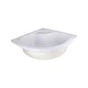 Душовий піддон Lidz KAPIELKA ST80x80x41 см з панеллю - зображення 4