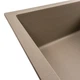Гранитная мойка для кухни VALESO CASCADA 7050 матовая Титан - изображение 2