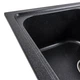 Гранитная мойка для кухни Platinum 7950 Equatoria матовый Карбон - изображение 5