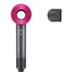 Фен для волосся з насадкою-концентратором 1600Вт Hair Dryer Fan Фуксія - зображення 2