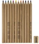 Олівці кольорові Marco Natural Cedarlite 12 кольорів Jumbo з чинкою (6400-12CB) - изображение 2