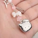 Брелок Hello Kitty на телефон сумку рюкзак ключи в стиле Y2K Kawaii аниме геншен манга - изображение 4