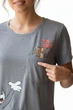 Жіноча футболка «Tom and Jerry” з легкої віскози (Подовжена спинка, А - силует) L/XL - изображение 3