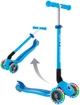 Самокат Globber серии Primo Foldable Lights голубой Колеса с подсветкой (432-101-3) - изображение 8